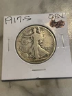 1917 s  Obverse walking liberty half dollar Free Shipping
