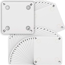 50 Pieces Weaving Cards Tablet Weaving Card Paper Loom Cards for Loom or Inkle L