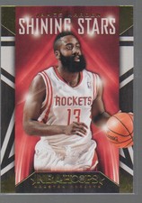 JAMES HARDEN  2014-15 HOOPS SHINING STARS CARD #18