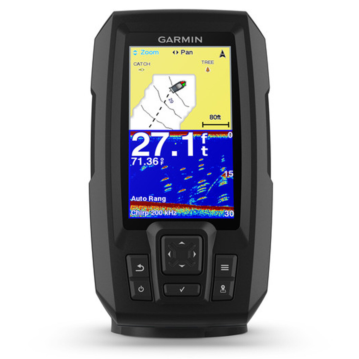 Garmin STRIKER Plus 4 с двухлучевым датчиком 4 GPS-эхолота 010-01870-00 34490₽