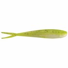 2 Packs Berkley Gulp Fishing Baits 3" Split Tail Minnow Chartreuse Shad Color