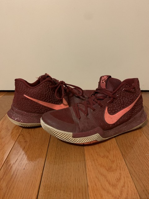 kyrie 3 maroon
