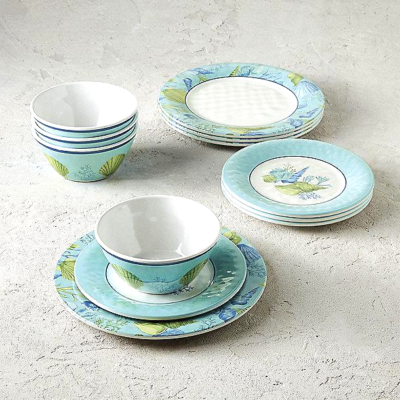 Dinner Plates Coastal Dishware Sets Frontgate Melamine Dinnerware