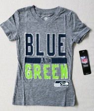 NWT Seattle Seahawks Youth Girls Size M 5/6 T-Shirt