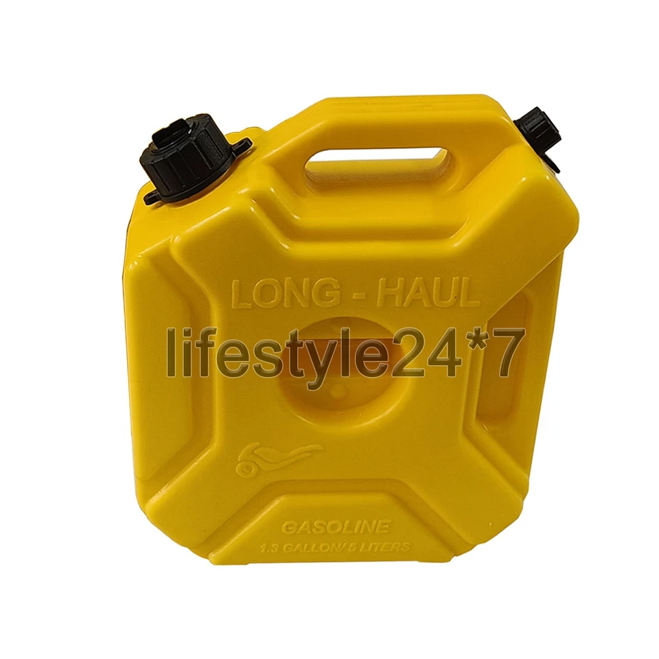 Für Royal Enfield BS4 BS6 Kanister mit passender Farbe Gelb für Himalaya 411 - Bild 2 von 4