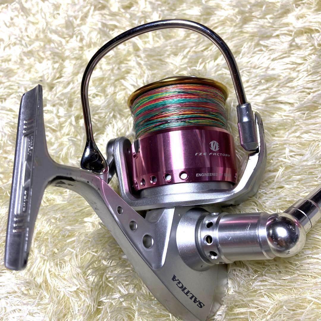 daiwa ダイワ　SALTIGA ソルティガ 4500 IZE FACTORY daiwa SALTIGA 4500 IZE FACTORY USED C Spinning reels 00 | eBay