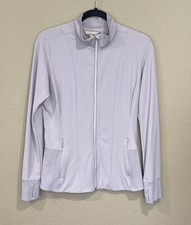 Athleta Womens Shanti Jacket Powervita Purple Lilac Medium M 405475-02