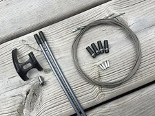 SHIMANO SHIFTER CABLE AND HOUSING KIT STAINLESS JAGWIRE SIS SP41 300MM DURA ACE