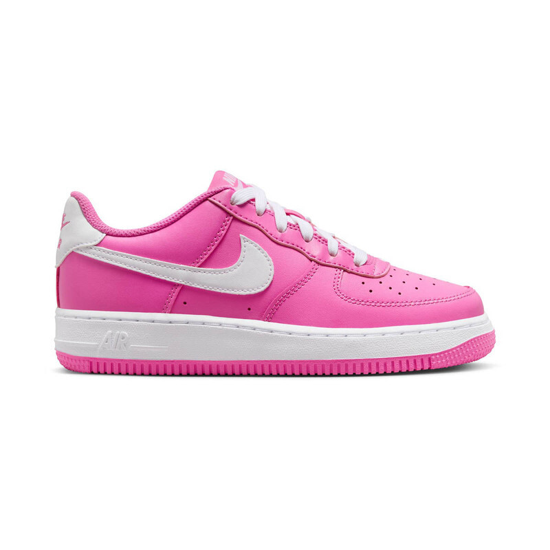 GRADE SCHOOL KIDS NIKE AIR FORCE 1_PLAYFUL PINK/WHITE FV5948600SIZE 4