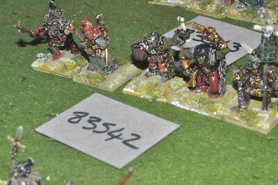 28mm fantasy / citadel - 5 orc characters warhammer - (83542)