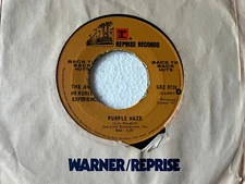 JIMI HENDRIX Purple Haze/Foxey Lady REPRISE GRE 0728 VG++ Heavy PSYCH 7" 45rpm