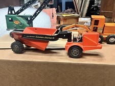 Vintage 1950-60 Marx Lumar Rocker Dump Truck Orange - Original condition