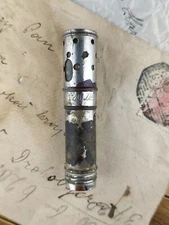 Antique rare bronze case 120 DESPALO  D.R.G.M. BRASS STRIKER TRENCH LIGHTER