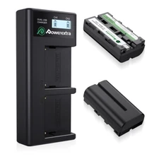 2600mAh NP-F330 Battery/Charger For Sony CyberShot D Series &NP-F530 NP-F570