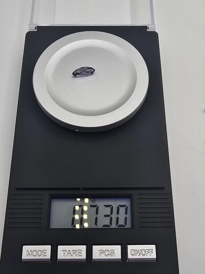 INCREÍBLE 2,76 quilates azul tanzanita natural sin tratar 5 piedras Foto 4 de 4