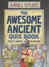 The Awesome Ancient Quiz Book (Horrible Histories Special) - Hardcover - GOOD