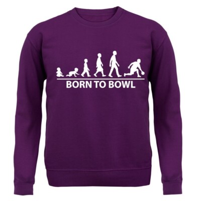 Born To Schüssel - Kinder Kapuzenpulli / Pullover - Bowling Ten Pin 10 Streik