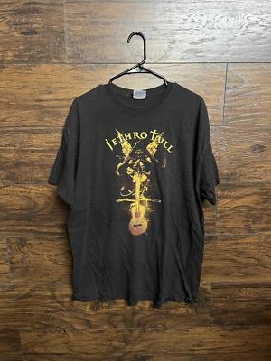 Jethro Tull STORM WATCH2008 Tour Tシャツ Vintage Jethro Tull T-shirt 2007 Tour - Broadsword Logo -XL | eBay