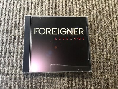 FOREIGNER LIVE IN  05 OOP 2006 CD TRIGGER PRODUCTIONS PRINT 12TRX