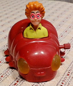 1998 Vintage Burger King Kids Club Toy - The Magic School Bus - Arnold & Worm