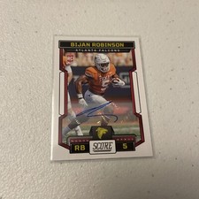 2023 Score - Rookies Signatures #315 Bijan Robinson (AU, RC)