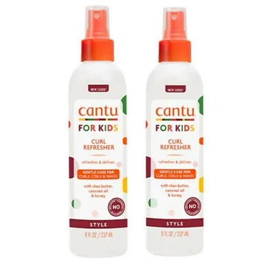 2x Cantu for Kids Curl Refresher | Refreshes & Defines 237ml
