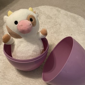 Drella Brown Cow Squishmallow 10â Mystery Egg Easter 2021 HugMees Kellytoy rare | eBay