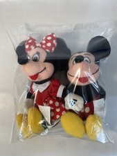 Disney Mickey  Minnie Mouse Plush Bean Bag 8  