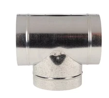 GAF Master Flow 4 in. Round Tee - 12T4X4XBG - Pack of 6