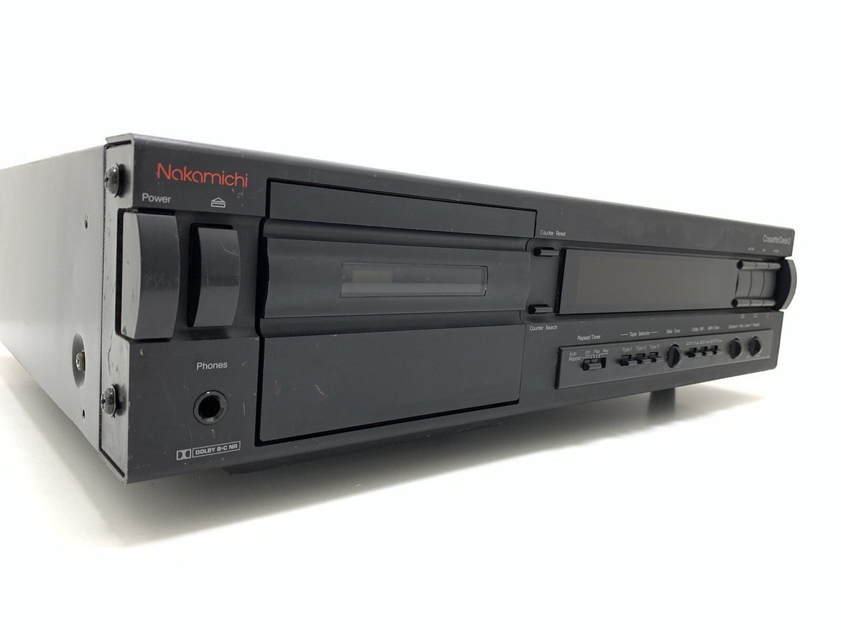 Nakamichi Cassette Deck 2 2 Head Cassette Deck 2 Tape Deck Nakamichi Cassette Deck 2 2 Head Cassette Deck 2 Tape Deck