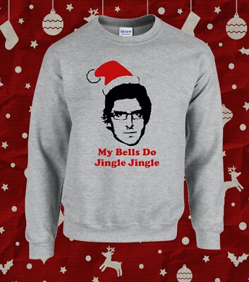 Louis Theroux Jiggle Jiggle Jingle Jingle lustiger Weihnachtspullover Pullover