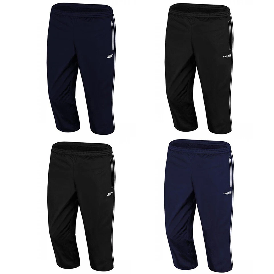 Capelli Sport Raven Herren Teamwear Fußball Sport Fitness 3/4 Trainingshose neu
