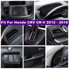 Carbon Fiber Interior Accessories Dashboard Cover For Honda Crv Cr-v 2012 - 2016