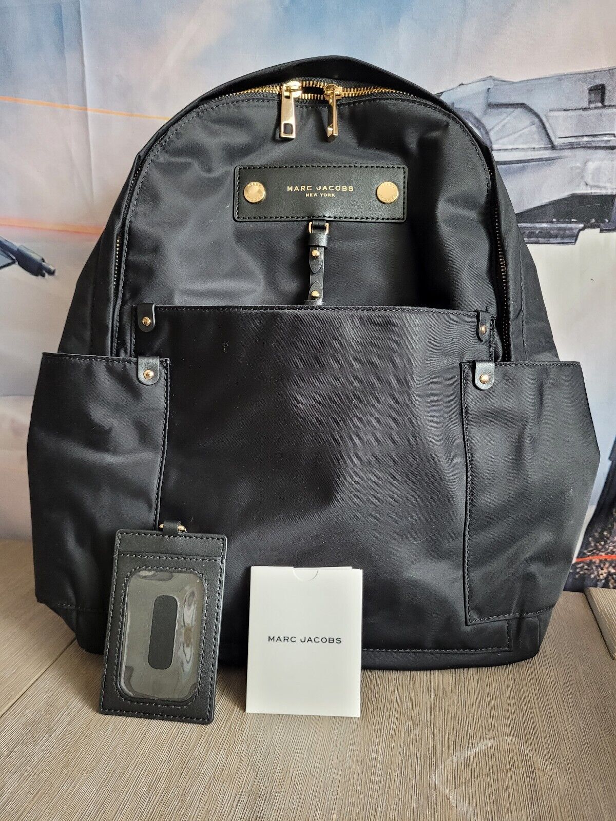 Marc Jacobs Preppy Nylon Backpack M0012907 Brand New