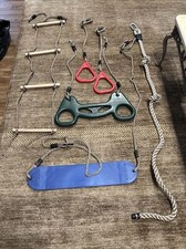 Gorilla Gym 5 Pieces Swing Set Equipment  5 Accessories  New