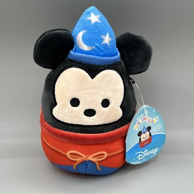 Squishmallow 5  Mickey The Sorcerer's Apprentice Disney 2021 BNWT