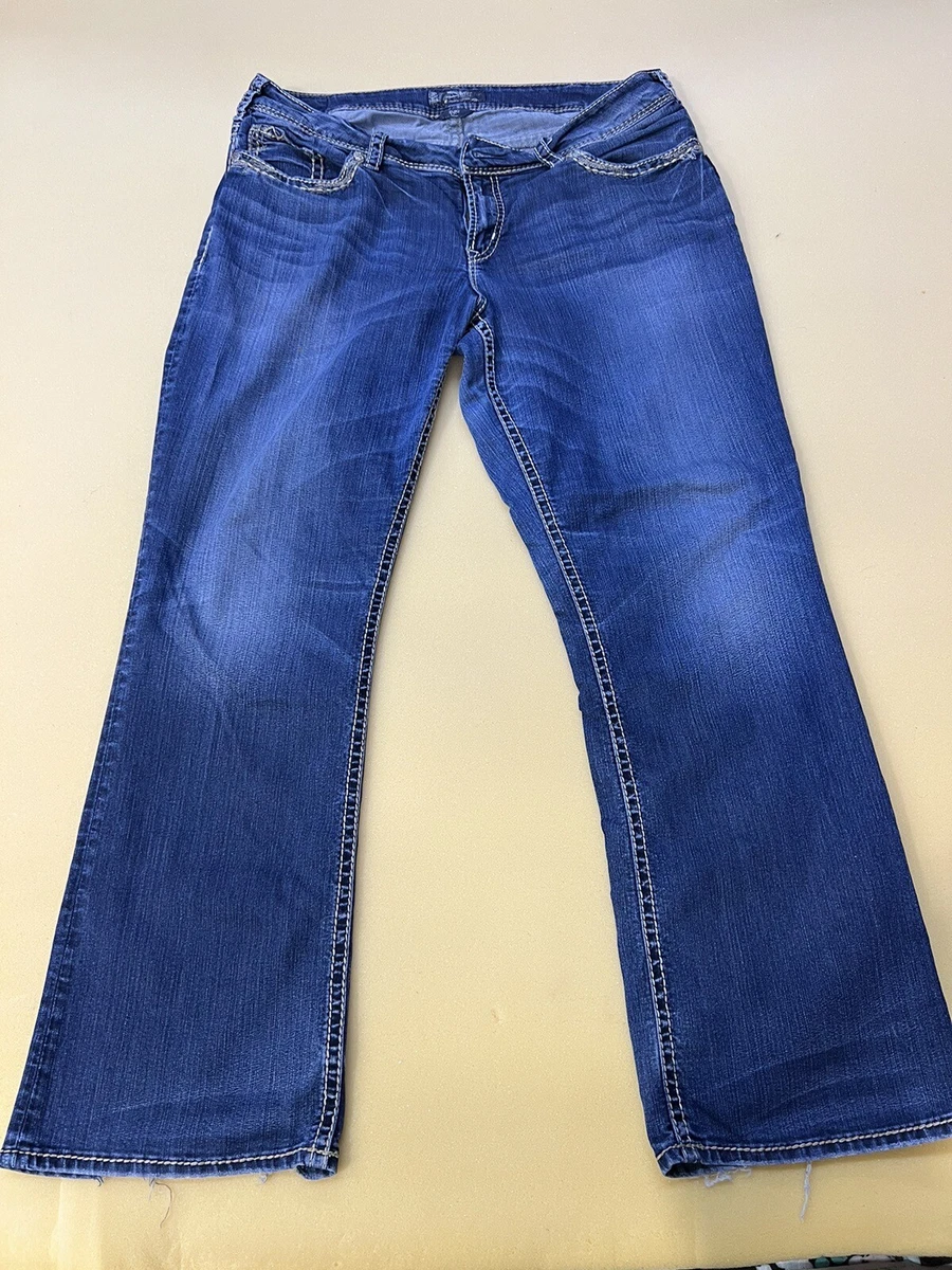 Size 16 silver jeans sales