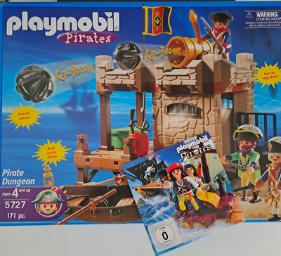 Playmobil US A 5727 Pirates Dungeon Berta Piratenverlies NEU OVP 2003 + DVD FILM