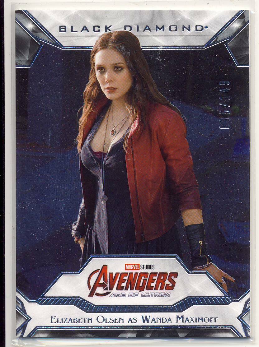 2021 Marvel Black Diamond Base Card /149 39 Scarlet Witch | eBay