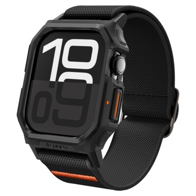 For Apple Watch Series 11 / 10 (46mm) | Spigen [Lite Fit Pro] Case with Band