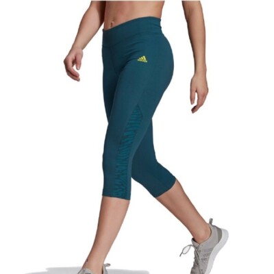 adidas gazelle silver green womens adidas Pants & Jumpsuits | adidas x Zoe Saldana Women's Cotton Leggings | Color: Black/Green | Size: S