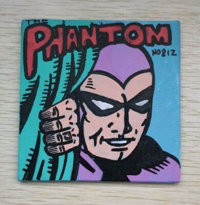 The Phantom acrylic Painting