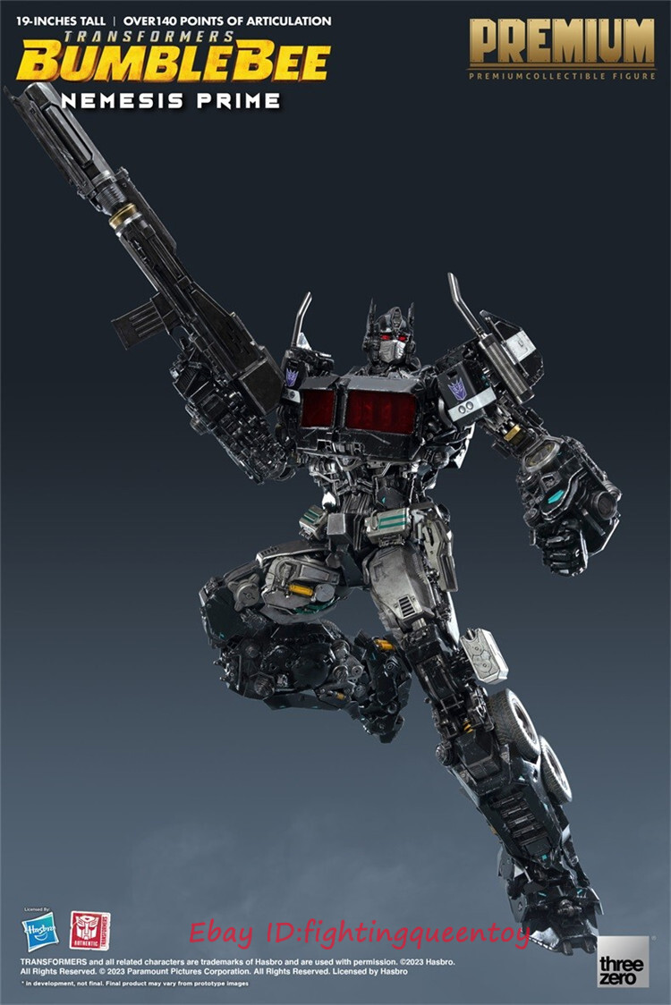 Threezero 3A NEMESIS PRIME Transformers Bumblebee Collectible 19