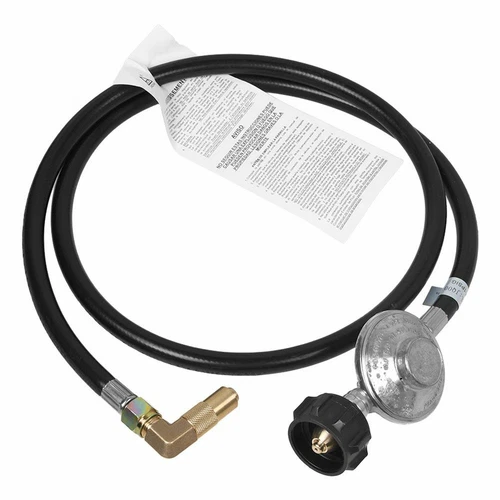 Adaptador de manguera reguladora de propano de 6 pies para parrilla de mesa Blackstone de 17" y 22" - Imagen 9 de 13