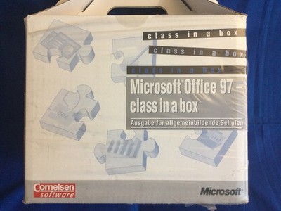 Microsoft Office 97 Prof. - Class in a box - 15+10=25 Arbeitsplätze - gebraucht