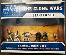 Wizards of the Coast Star Wars Clone Wars Starter Set 6 Painted Miniatures