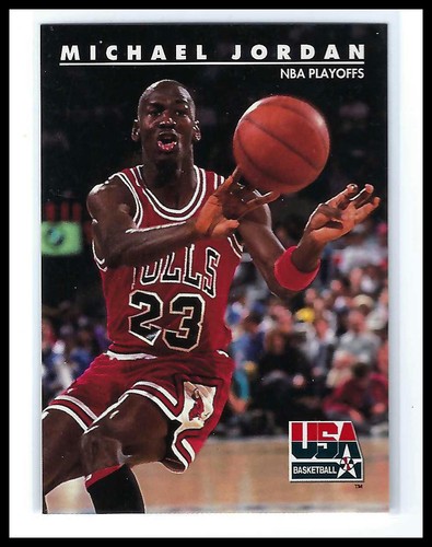 Michael Jordan #42 1992 Skybox USA card