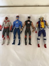 Lot of 4 McFarlane Toys DC Dark Nights Speed Metal THE FLASH figures