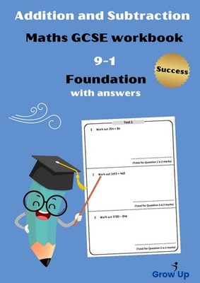 Addition and Subtraction Maths GCSE Workbook: 50 Practice Pages 8