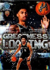 Dylan Harper 2025-26 Topps Bowman Chrome Greatness Loading RC #GL-2 - Spurs